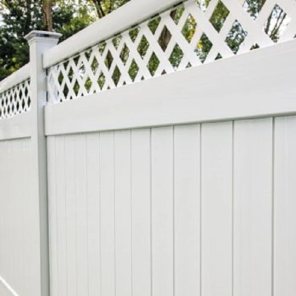 Lattice Top Fence