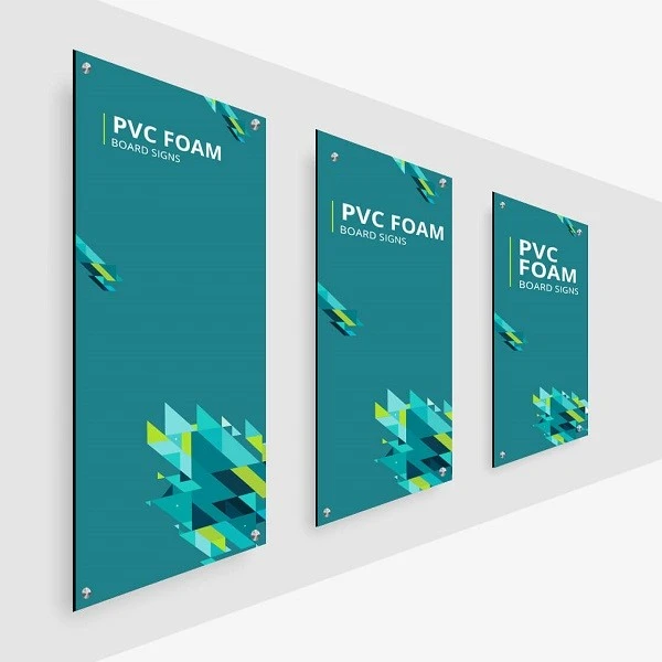 PVC Ua Npuas Ncauj Board Sign Poster Printing