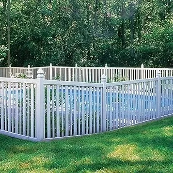 Vinyl Picket Fence Vaj Huam Sib Luag