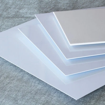 Tuam Tshoj PVC Dawb Yas Sheets