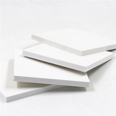 Dawb PVC Ua Npuas Ncauj Board Rau Rooj Tog